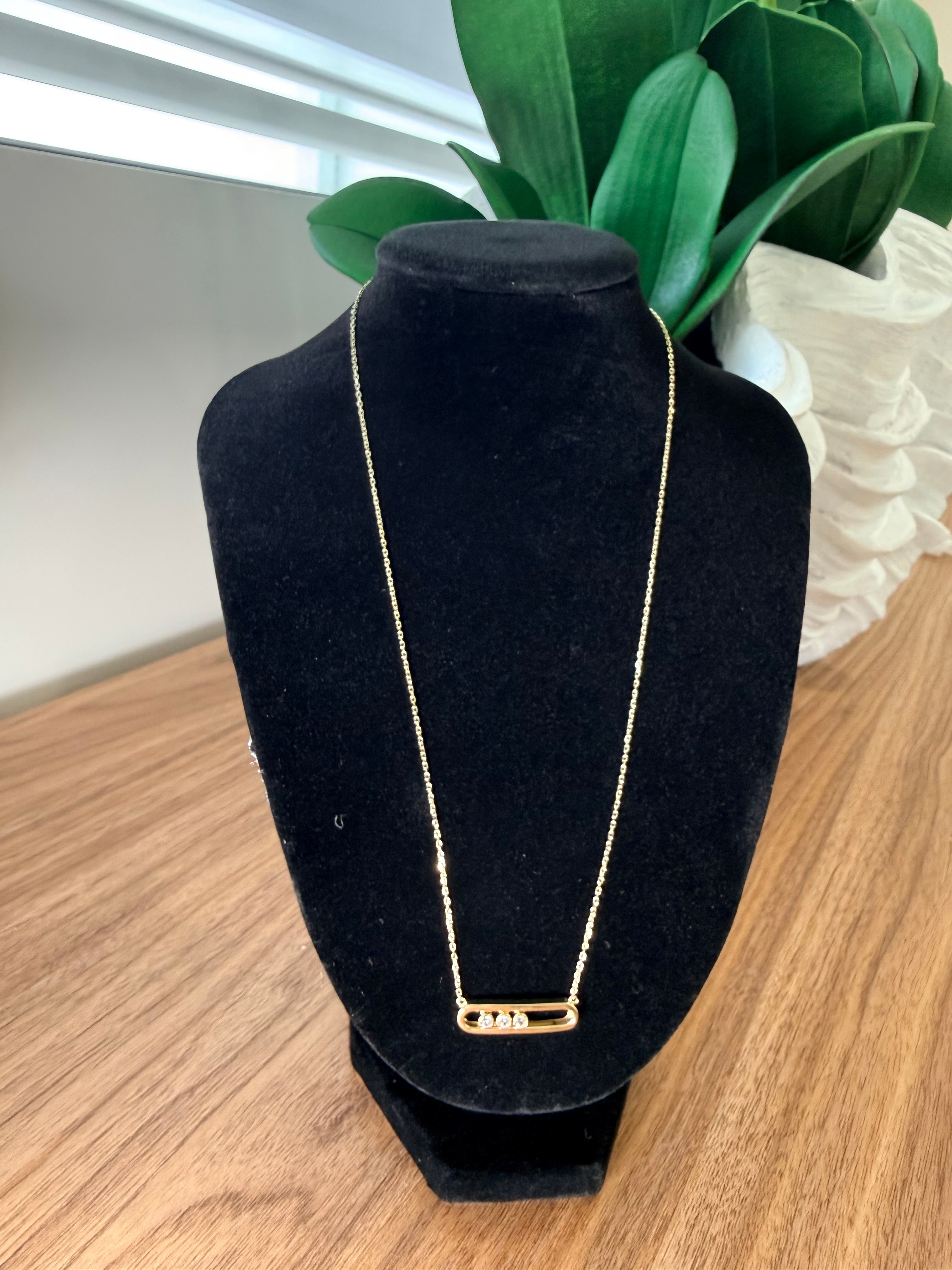 Mesika 10k Necklace