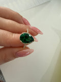Green ring 10k